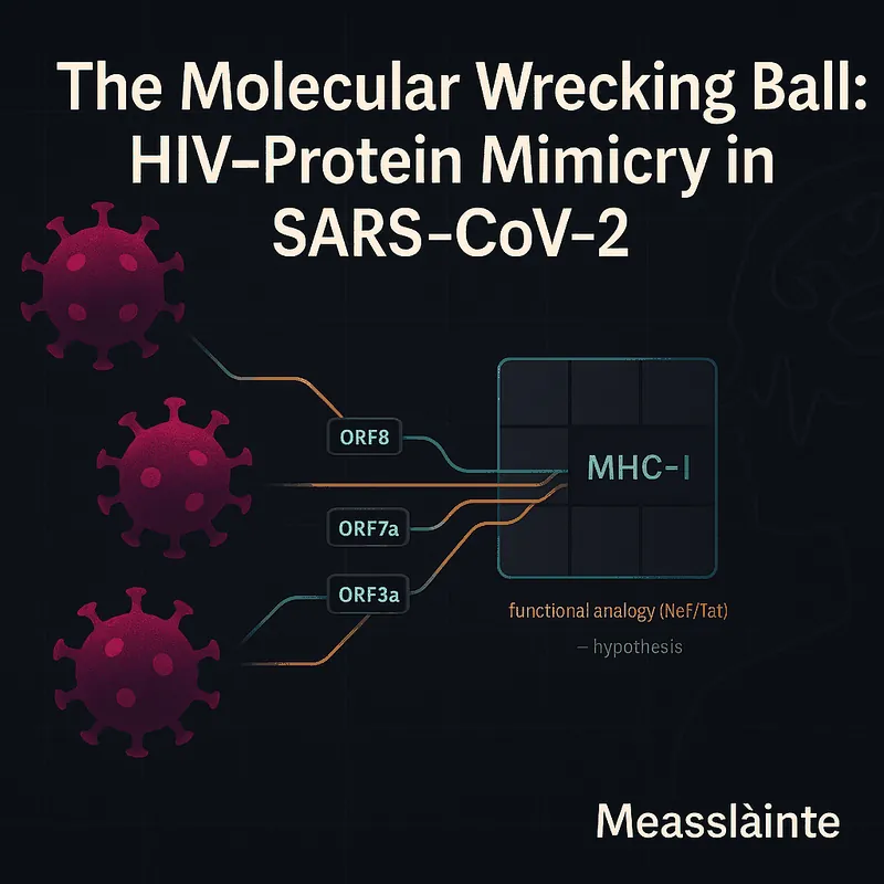 SARS-CoV-2 proteins converging on MHC-I suppression, functional analogy to HIV Nef
