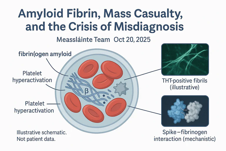 Amyloid Fibrin, Mass Casualty, and the Crisis of Misdiagnosis