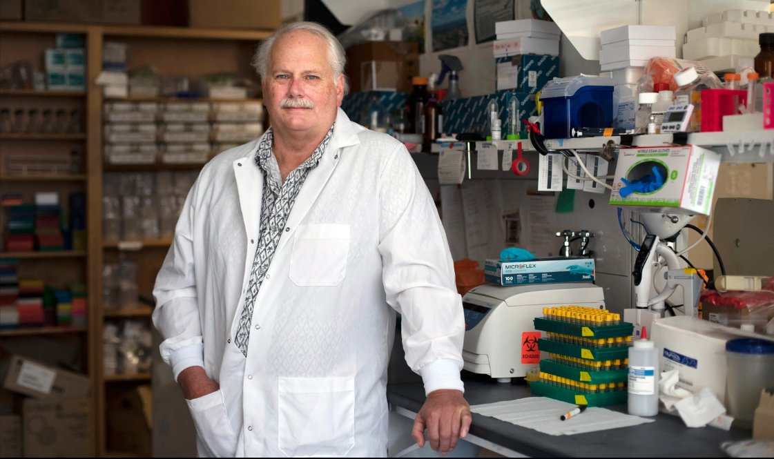 Ralph Baric with research connections showing Nature paper collaborations