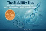 DNA sequencing graph showing bacterial methylation patterns and SV40 promoter sequences