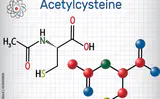NAC molecular structure and glutathione pathway visualization