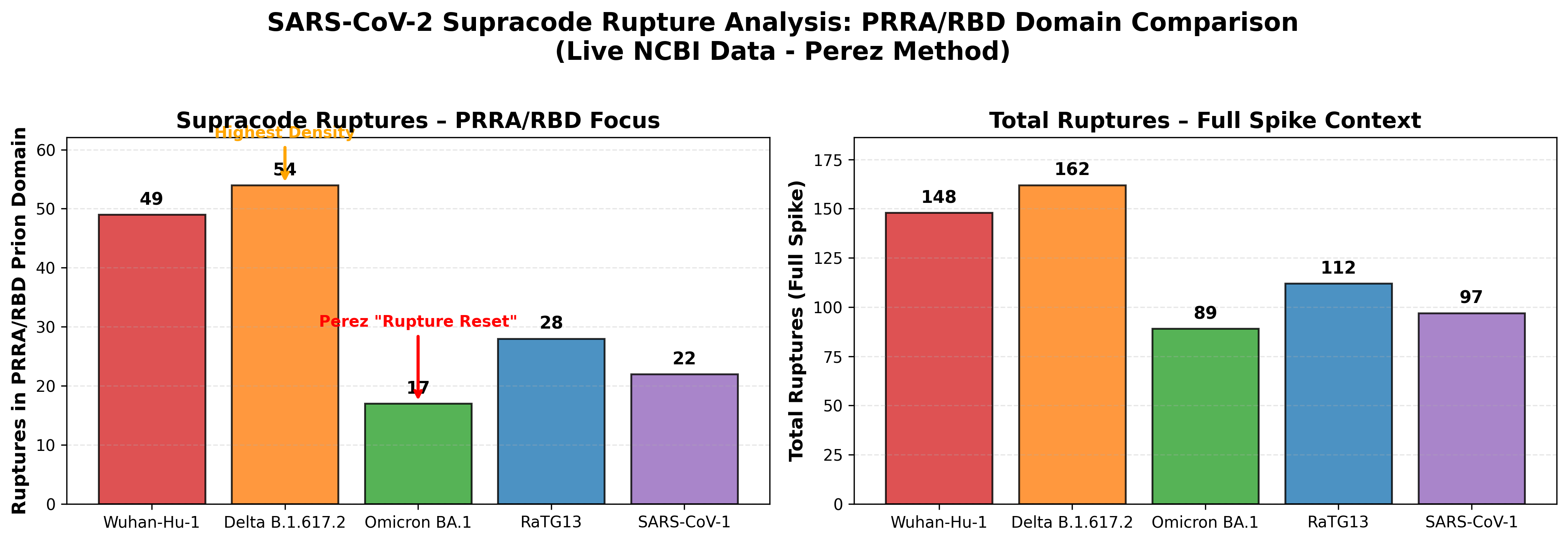 Supracode PRRD rupture visualization showing the 2P region rupture hotspot